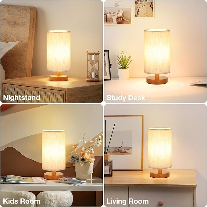 Fenmzee Small Table Lamp for Bedroom - Image 7
