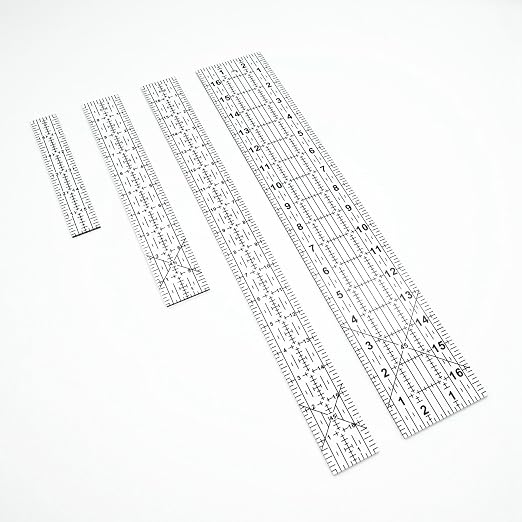 Sewing Rulers Quilting Ruler, Acrylic Quilting Templates, Sewing Tools - Image 3