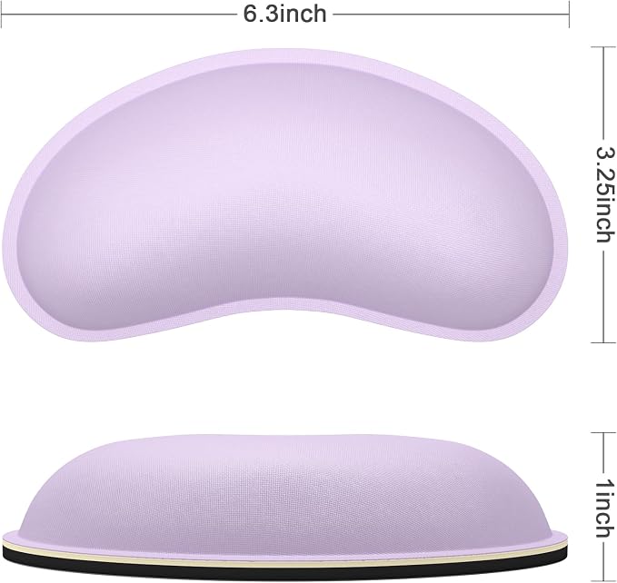 Dapesuom Mouse Wrist Rest, Ergonomic Memory Foam Mouse Wrist - Image 6
