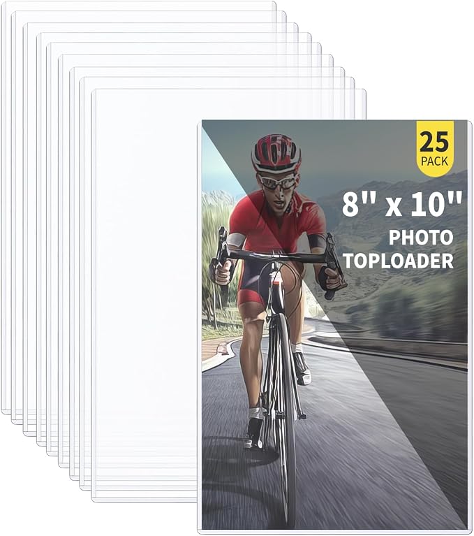 25-Pack 8 x 10 Inch Premium Toploaders by Unknown