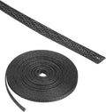 25ft PET Expandable Wire Loom 1/4 Inch, PET Braided Wire Sleeving Cable by Rebower