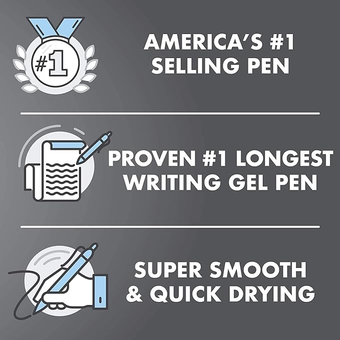 Pilot G2 Premium Retractable Gel-Ink Rolling Ball Pens, Bold Point, 1.0 Gel Pens - Image 3