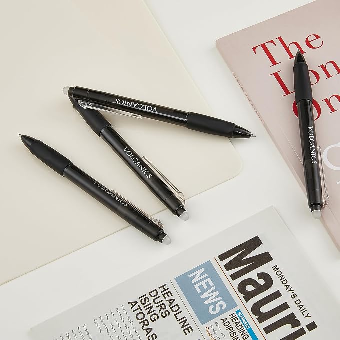 Volcanics Retractable Clicker Erasable Gel Pens - Image 6