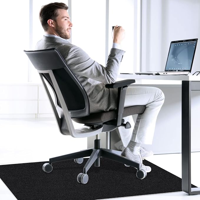 Sycoodeal Office Chair Mat for Hardwood Floor, Office Computer Gaming Chair Mat - Image 4