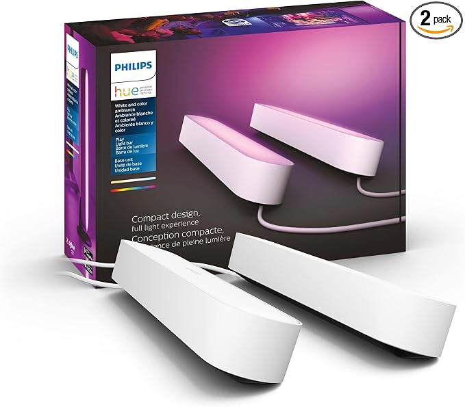 Philips Hue Smart Play Light Bar Base Kit, Google Assistant and Apple HomeKit by Unknown