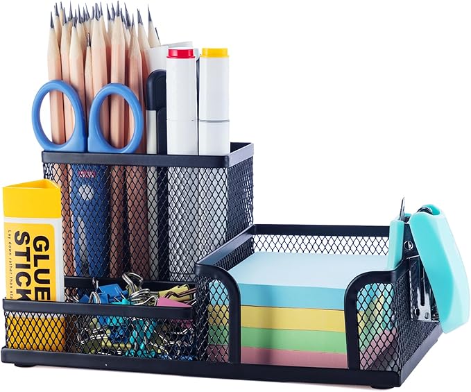 M&G Mesh Pen Holder Desk Organizers Pencil Holder by MG
