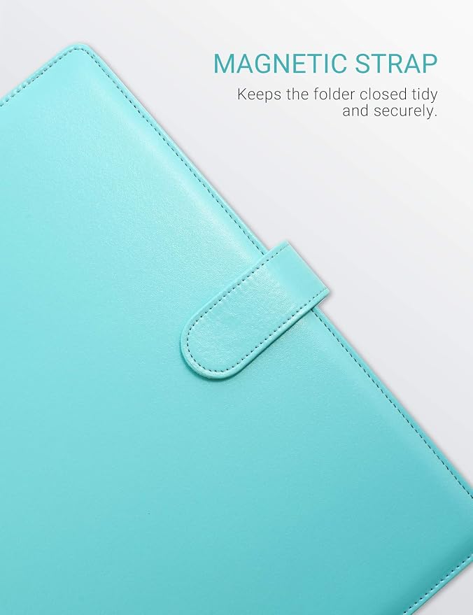 Clipboard Folder Padfolio, Writing Portfolio Faux Leather Clipboards - Image 5