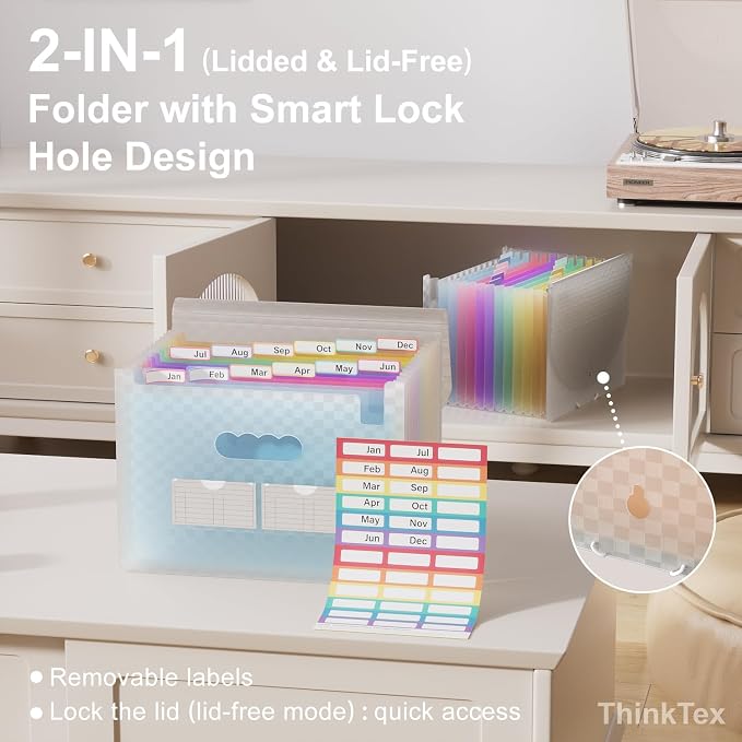 ThinkTex Accordion File Organizer, 12 - Image 4