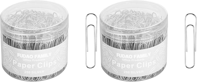 Jumbo Paper Clips, 2 Inch Paper Clip by FUDAOFAMILY