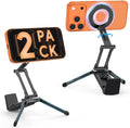 OMOTON TP02 360°Rotating for MagSafe Tripod, Adjustable Aluminum Magnetic Phone by OMOTON