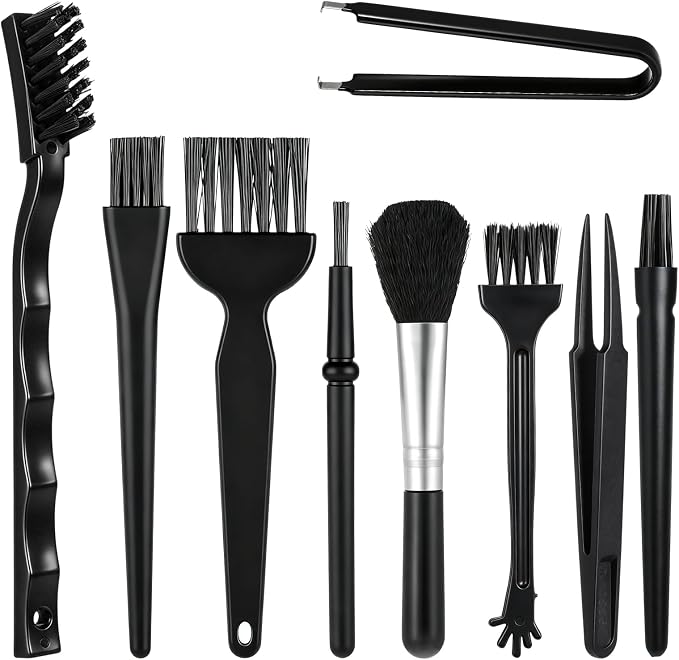 9 Pcs Keyboard Cleaning Brushes Kit Keyboard Brush Anti Static Brush by Unknown