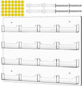 TURSTIN Business Card Holder Wall Mount Clear Sticker Display Marketing Holder by TURSTIN