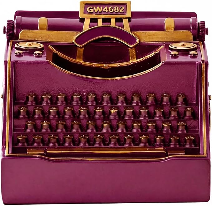 Retro Typewriter Pen Holder Desk Organizers - Image 2