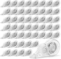 50 Pcs Correction Tape, 39.4 Ft White Wrong Out Tear-Resistant Bulk, Instant by JEFURE