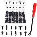 330Pcs 12Sizes Car Plastic Rivets Fasteners Push Type Pin Rivets Clips Trim Kit by ANTSPART