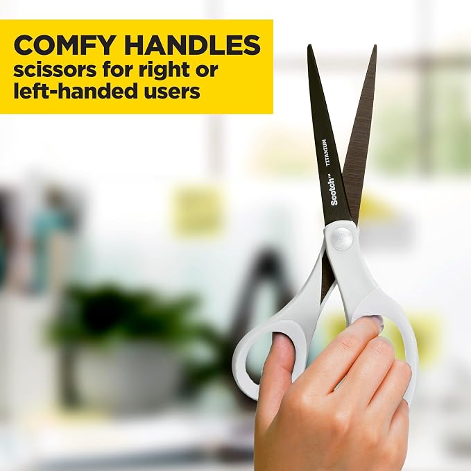 Scotch Brand Precision Ultra Edge Scissors, Left- or Right-Handed, 8 Inch - Image 5