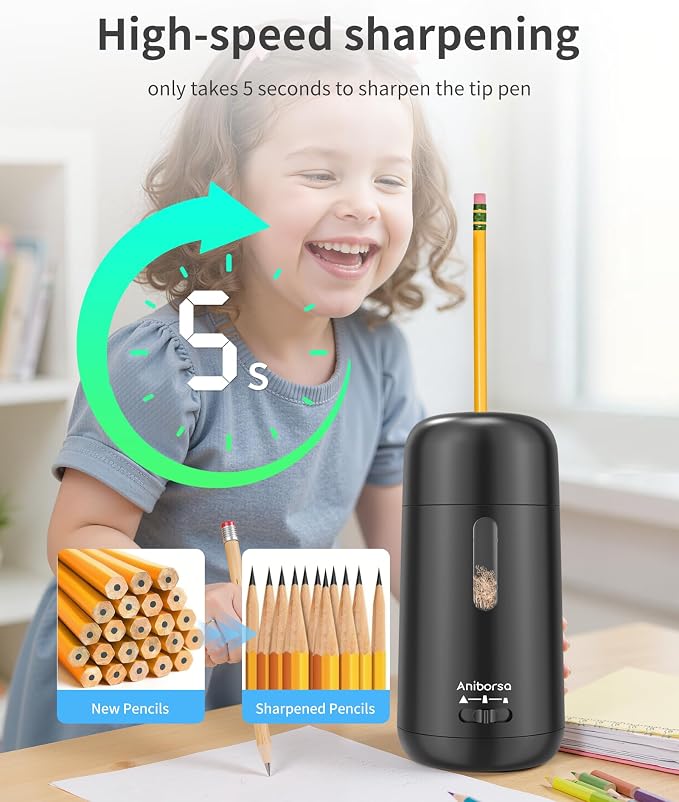 Automatic Electric Pencil Sharpener - Image 4