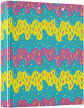 Cupcakes 3-Ring Binder, 1.5 Inch D-Ring Organizer Folder Clipboard Binder by Unknown