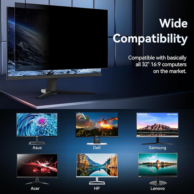 32 Inch Computer Privacy Screen Filter - Image 5