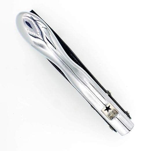 Hand-held 1/4 inch 6mm Star Shape Metal Silver Heavy Duty Single Hole Punch - Image 3