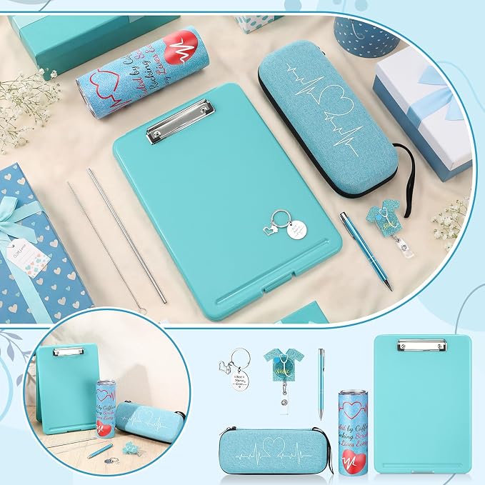 Sieral 7 Pcs Graduation Gifts for Women Nurse Appreciation Gifts Set Canvas - Image 4