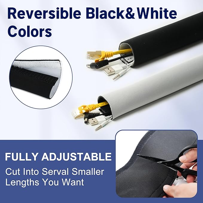 Cable Management Sleeve 3.3ft - Image 5