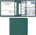 Cacturism Car Registration and Insurance Holder, Vehicle Glove Box Car by CACTURISM