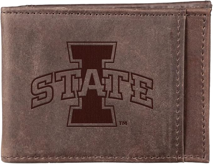 Team Sports America NCAA Iowa State University Front Pocket Slim Wallet by TeamSportsAmerica