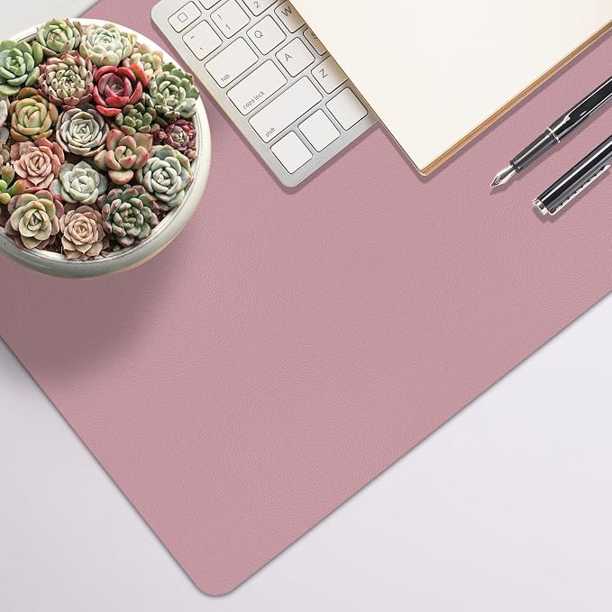 Non-Slip Desk Pad Mat, Leather Desk Mat - Image 5