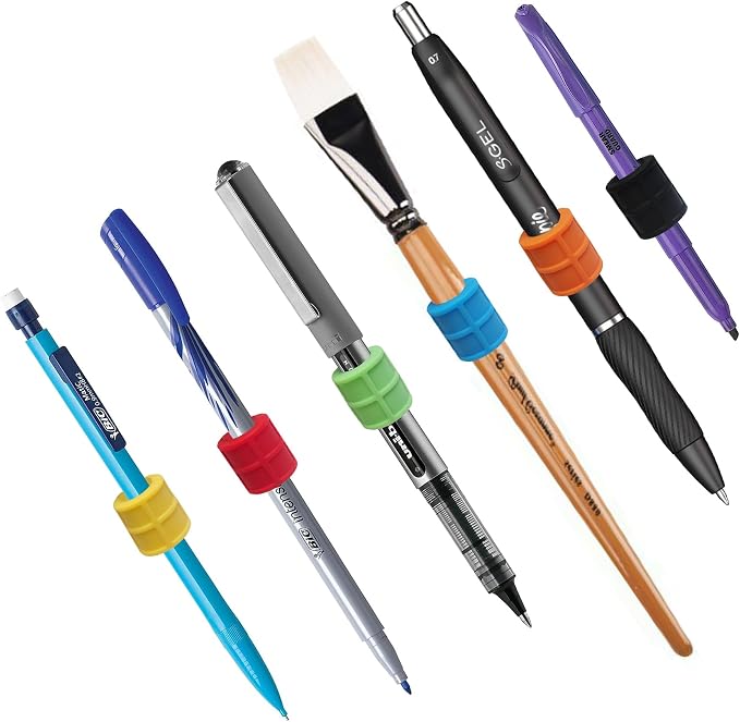 6 Pack Multicolor Strong Magnetic Pen Pencil Holder - Image 5