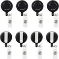 JANYUN 50 Pcs Retractable Badge Reel Clips Holder by JANYUN