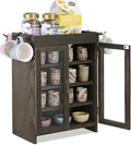 Ikee Design Small Wooden Countertop Storage Cabinet by IkeeDesign