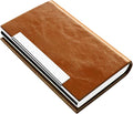 Padike Business Card Holder, Business Card Case Professional PU Leather & by padike