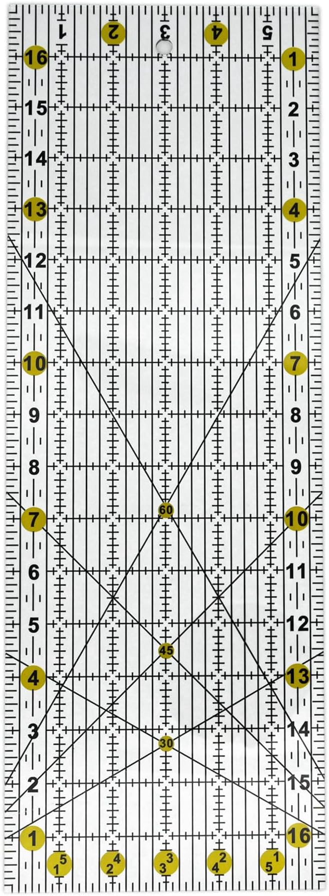 Quilting Ruler, Quilting Templates, Sewing Quilt Rulers, Acrylic Curved Corner by Secai