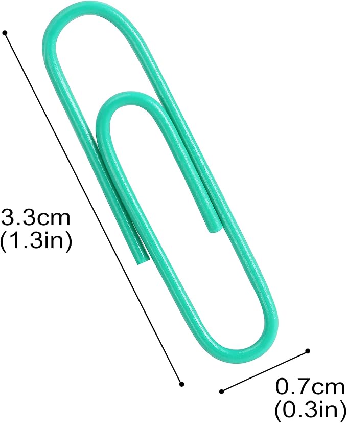 Mr. Pen- Paper Clips, 1.3 Inch, 450 Pack, Paperclips, Small Paper Clips - Image 2