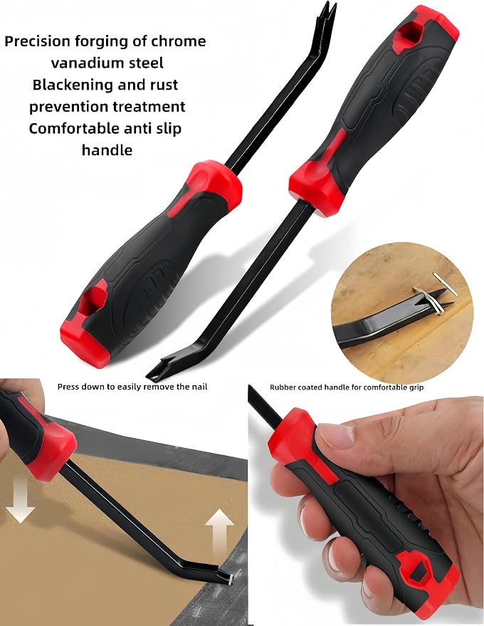 Heavy Duty Staple Remover, Upholstery Tools, Staple Puller Upholstery Stapler - Image 3