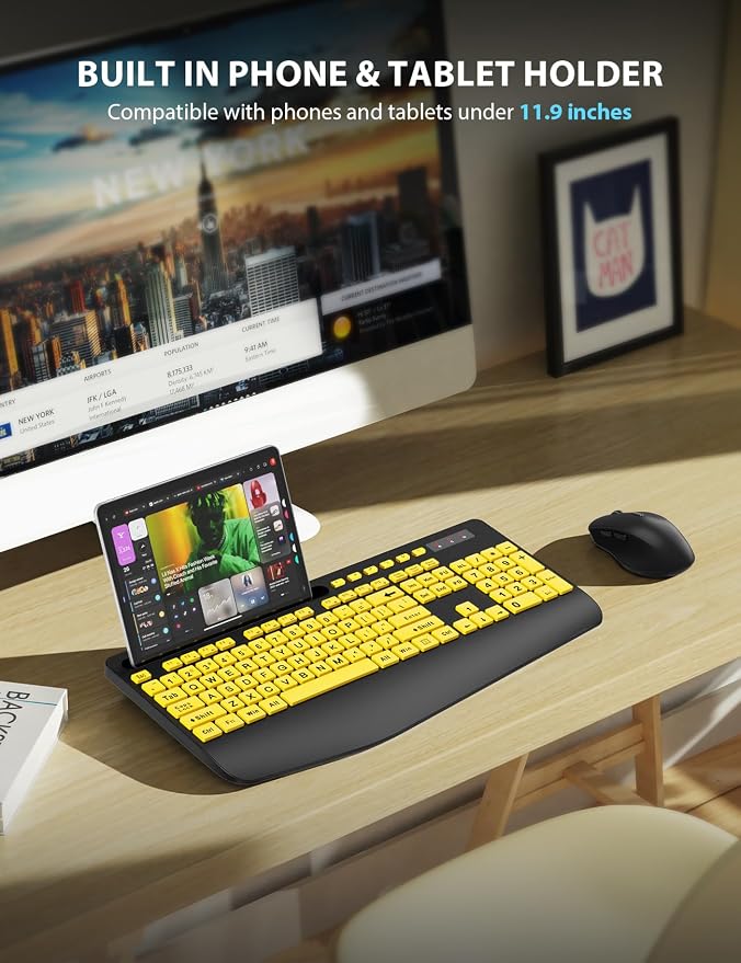 Wireless Keyboard and Mouse Combo - Image 4
