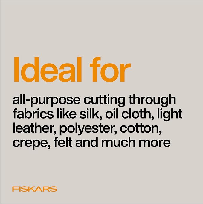 Fiskars RazorEdge Fabric Scissors, Heavy Duty Fabric Shears, Ultra-Sharp - Image 6