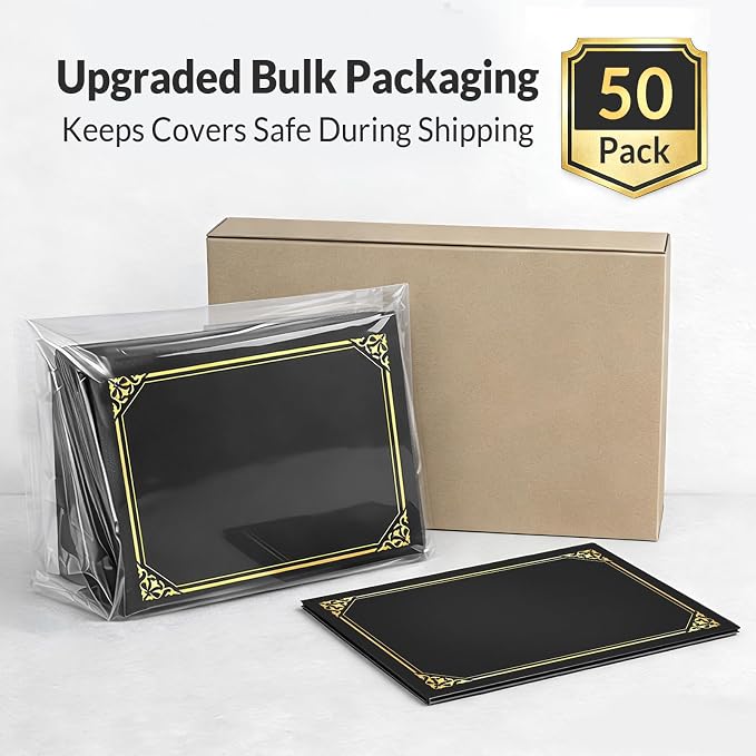 50 Packs Certificate Holders, Certificate Covers - Image 6