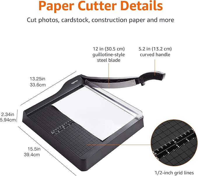 Amazon Basics Paper Trimmer Cutter - Image 8