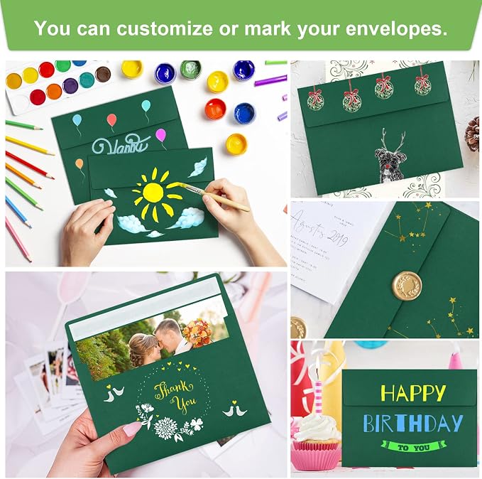 50 Packs 5x7 Envelopes, A7 5x7 Envelopes - Image 5