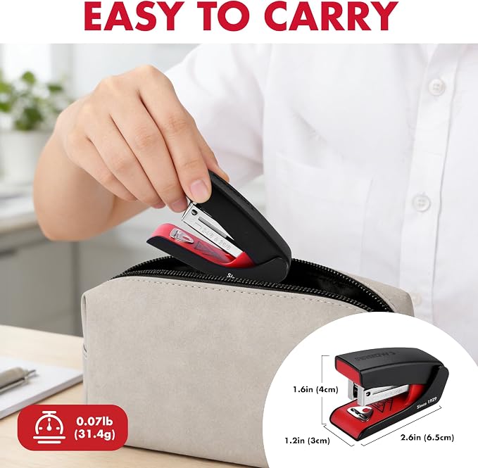 Arrow Mini Stapler with Staples, 16 Sheets Capacity, School Tasks and Home - Image 7
