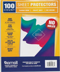 Samsill No Hole Sheet Protectors by Samsill
