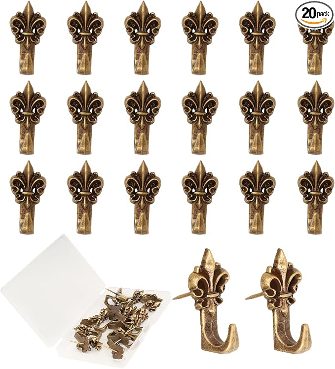 20 Pieces Push Pin Hangers, Push Pins by Rddconkit