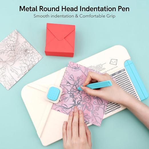 BAOFALI 3-in-1 Punch Board for Envelopes Gift Boxes Bows - Image 9