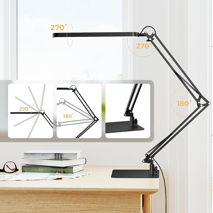 SKYLEO LED Desk Lamp with Slim Base - Image 4