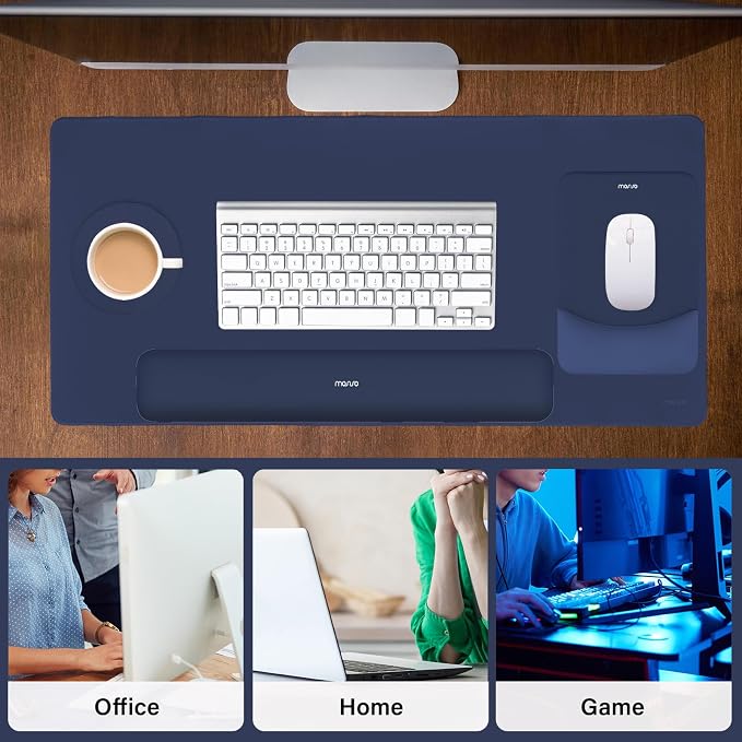 MOSISO Keyboard Mouse Pad Set, Large Gaming Mouse Pad&Rectangular Keyboard - Image 7