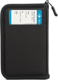 Passport Holder for Travel, Women Rfid Blocking Passport Wallet, Travel by Unknown
