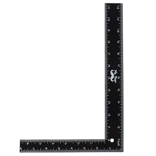 Mr. Pen- Metal Carpenter Square, 8 x 12 Inch | L-Square by MrPen
