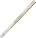 Breman Precision Metal Ruler 24 Inch Cork Back – Stainless Steel Straight Edge by WAPortman